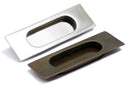 Studio Brass Oval Flush Pull