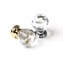 Crystal Oct Glass Knob